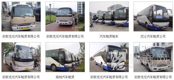 安徽龙元汽车租赁有限公司 车辆展示