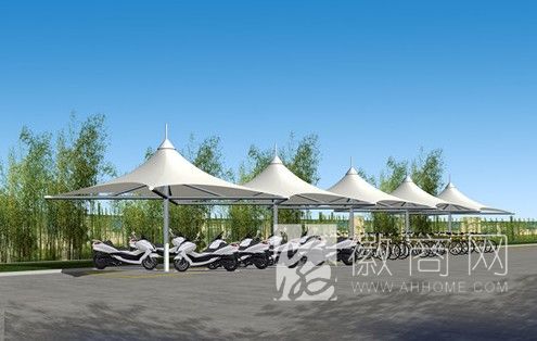 合肥创景空间膜结构有限公司 停车棚