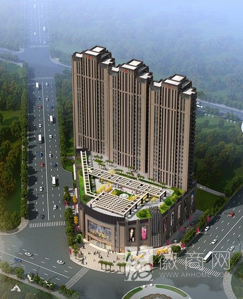 安徽古井房地产集团有限责任公司 项目效果图