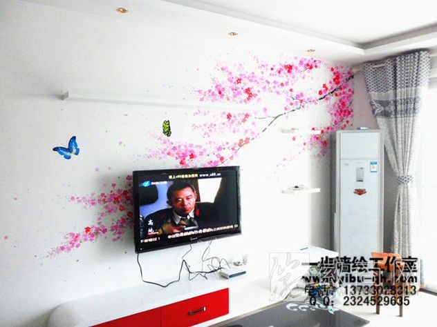 一步墙体彩绘工作室 案例展示