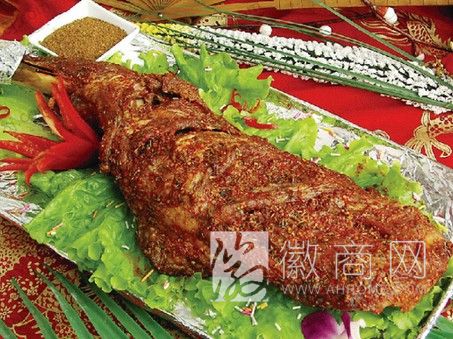 六安市青青蒙原烤羊腿 产品展示
