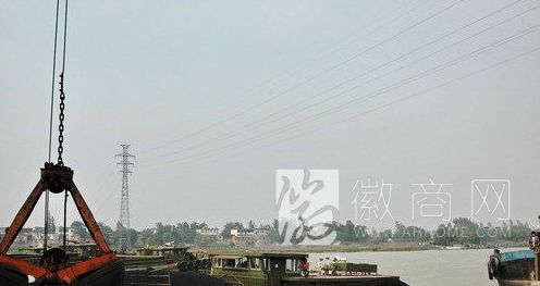 采砂船 跨淮河电缆 停电