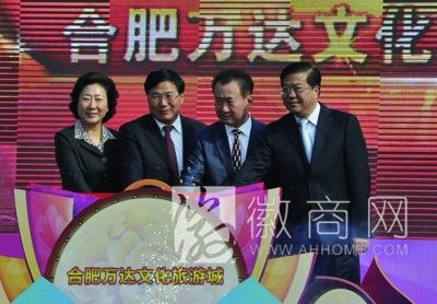 合肥万达文化旅游城奠基 