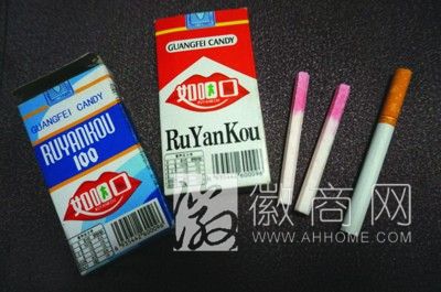合肥学校周边店铺卖&ldquo;魔术烟&rdquo;零食 &ldquo;魔术烟&rdquo;零食