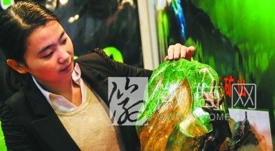 第四届合肥珠宝展 翡翠原石