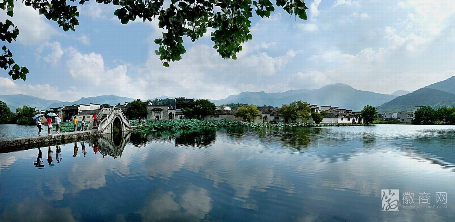 全国美丽宜居村镇 西递宏村 三河龙川