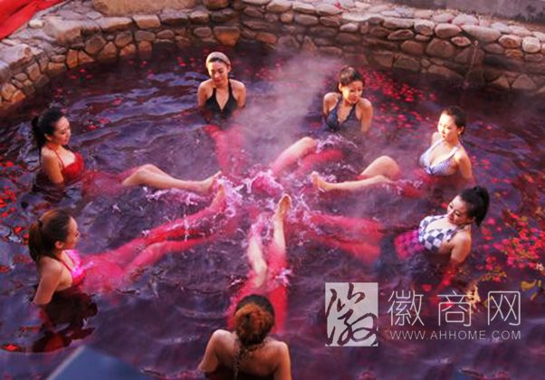 庐江温泉节 球形“温泉宫” 温泉