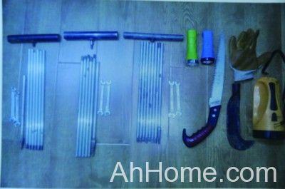 宁国市青龙村特大盗墓案 作案工具