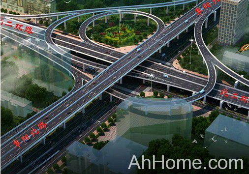 合肥市<a href='display.asp?id=11445' target='_blank'>阜阳</a>路高架 合肥市<a href='display.asp?id=11445' target='_blank'>阜阳</a>路高架效果图