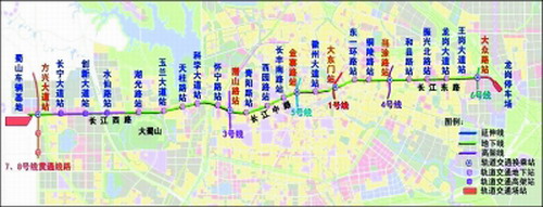 合肥长江路居民回迁地址 合肥<a href='display.asp?id=14206' target='_blank'>轨道交通</a>2号线