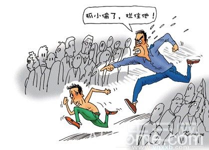安徽小伙李广在天津勇斗小偷 抓小偷