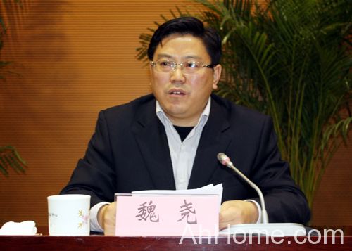 魏尧拟任马鞍山市委副书记提名市长人选 魏尧照片
