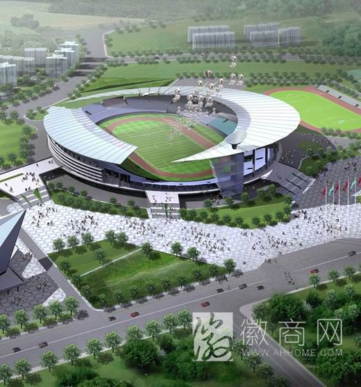 安徽体育馆 合肥体育馆扩建 舒城6D影视展示中心