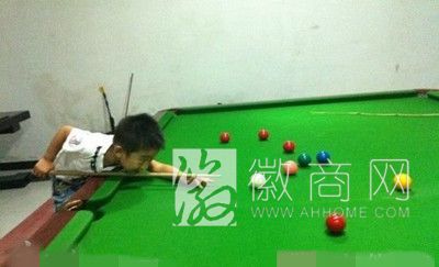 广德3岁台球神童汪乌卡 汪乌卡 广德