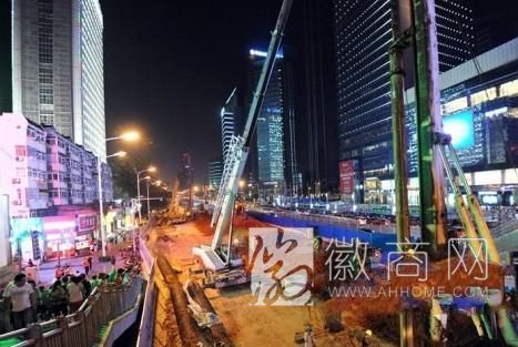 三里庵人行天桥 合肥 三里庵