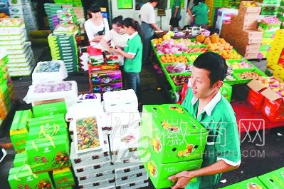 合肥周谷堆市场中秋假期水果交易量超4000吨 合肥周谷堆水果批发区
