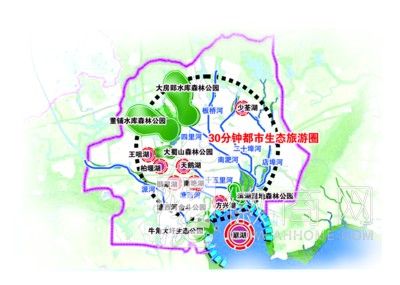 半小时都市生态<a href='display.asp?id=14028'  target='_blank'>旅游</a>圈 森林氧吧 合肥