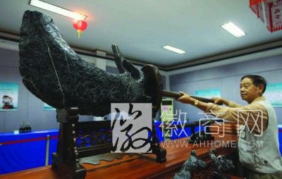 安徽观赏石精品博览会开幕 展品