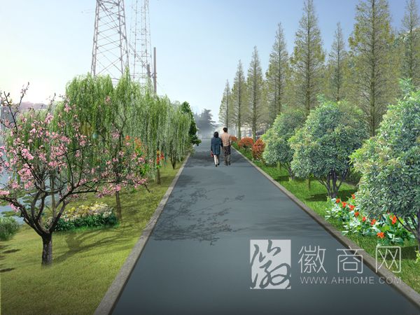 马鞍山市风景园林规划设计院 绿化效果图