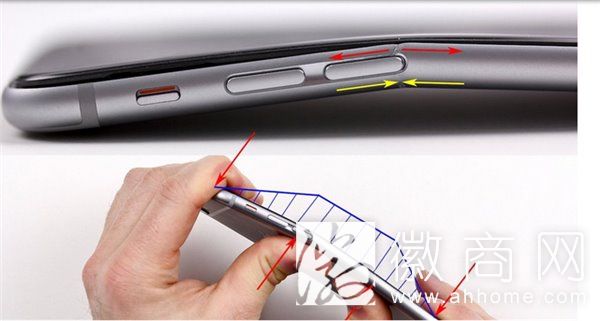 苹果iPhone6易弯 iPhone6