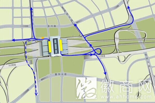 出租车的接站流线