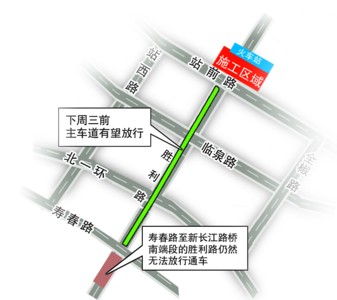 胜利路放行图