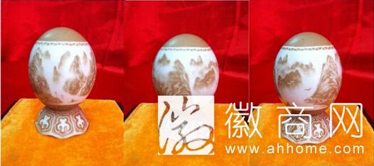 芦忠士蛋雕作品