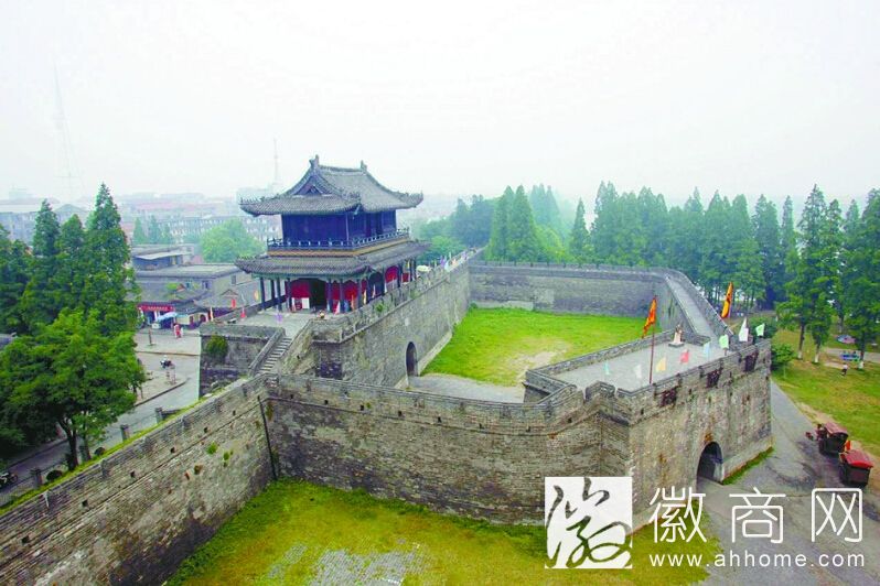 凤阳明中都皇城城墙