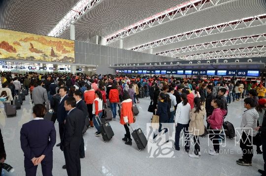 合肥新桥机场 新桥机场旅客