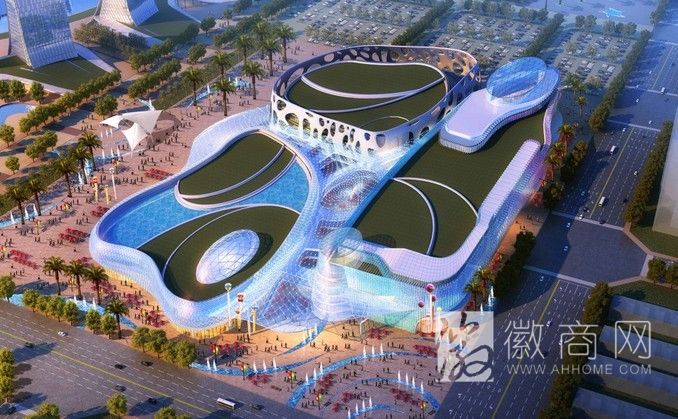 合肥万达文化旅游城设计展示会 万达茂
