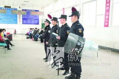 安徽火车站 反恐演习