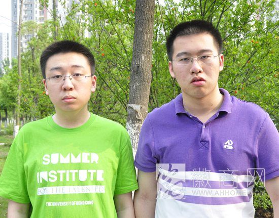 合肥一中两学霸保送清华北大 牛泽昊、梁泽宇简介