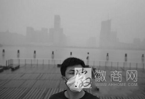 近日合肥空气污染严重 秸秆燃烧是主因