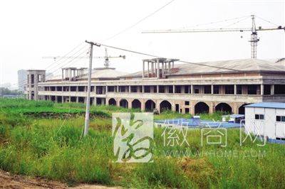 寿县新桥阳光半岛 阳光半岛停工