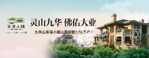 九华山投资开发集团推出的茶溪小镇项目