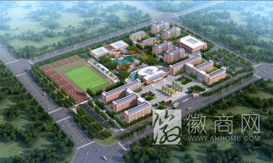 六安毛坦厂中学建第二个分校 位于六安集中示范园区