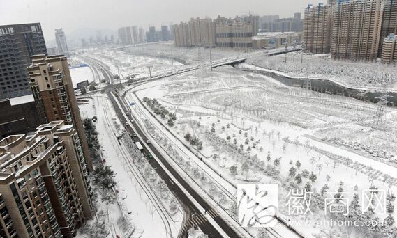 2015年合肥第一场雪
