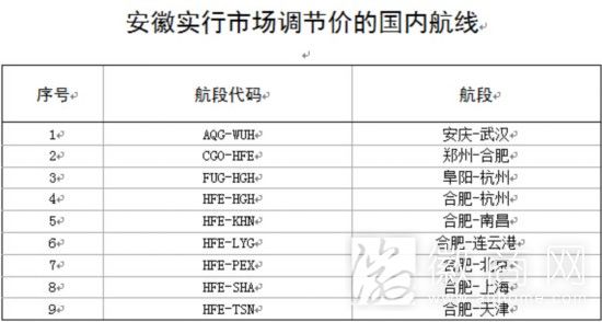 安徽打折机票