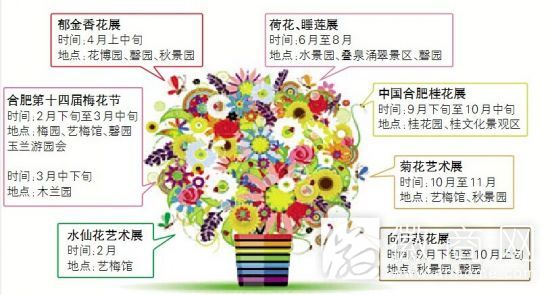 2015合肥植物园花展时间表出炉 春节期间有梅花展