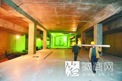 2号线长宁大道站已现雏形